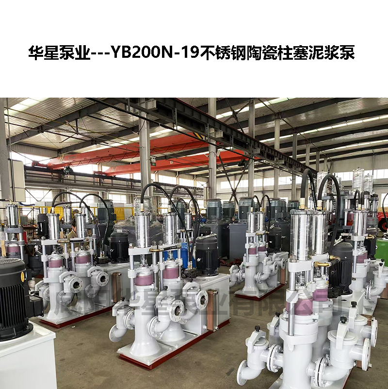 YB200N-19不銹鋼陶瓷柱塞泥漿泵-11 YB200N-19不銹鋼陶瓷柱塞泥漿泵-11